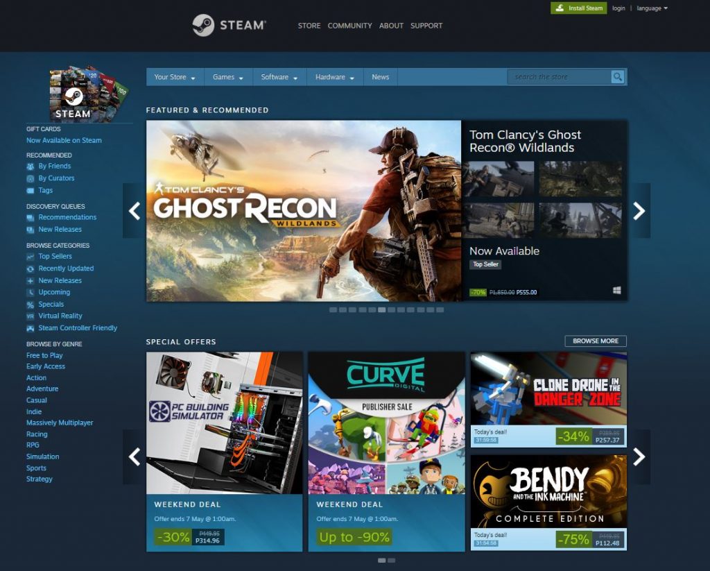 Only Down! game revenue and stats on Steam – Steam Marketing Tool