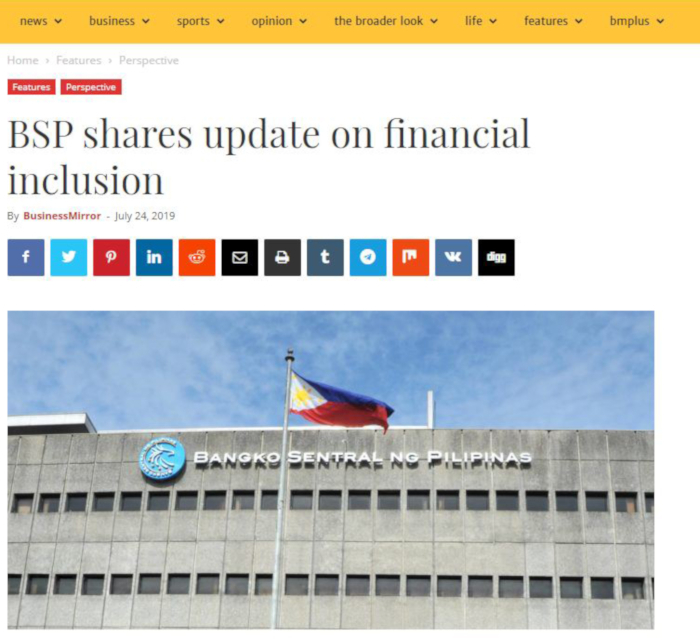 Bangko Sentral ng Pilipinas, the Philippine central bank (Source: Business Mirror)